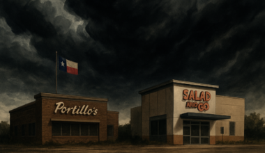 Why are some restaurant chains struggling in Texas?