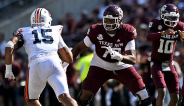 Texas A&M transfer OT Jonte Newman commits to Texas
