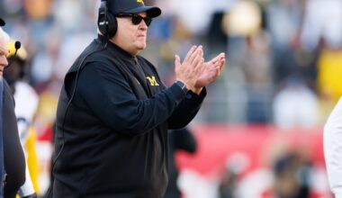 Biff Poggi announces departure from Michigan, evaluates Bryce Underwood’s play vs. Texas