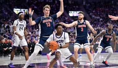 Arizona men’s basketball at TCU final score: Wildcats hold off 2nd half push by Horned Frogs to remain unbeaten