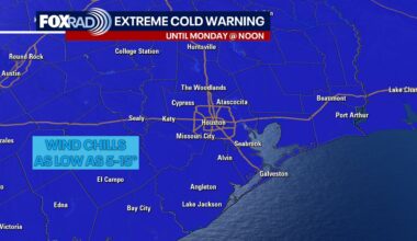 Houston winter storm warning, extreme cold warning: What it means