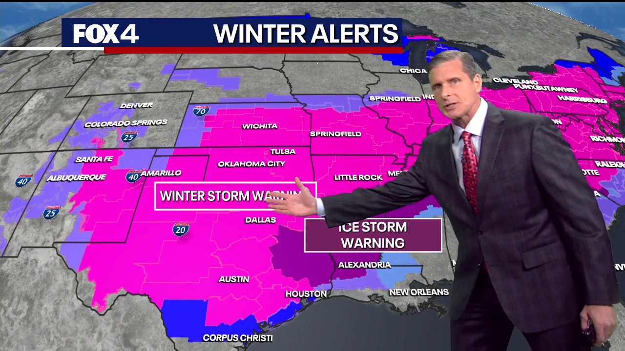 Dallas weather: Jan. 23 evening forecast