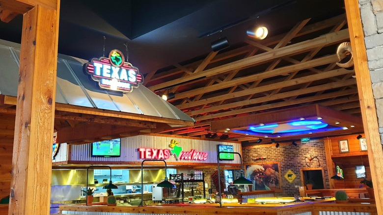 Interior of a Texas Roadhouse