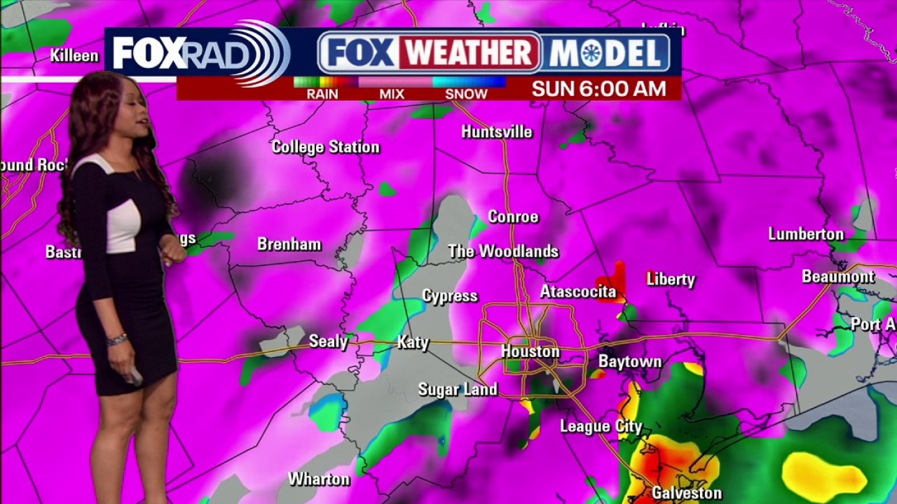 Houston winter storm: Latest weather forecast for this weekend