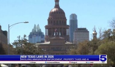 New Texas laws taking effect in 2026 will impact the Valley