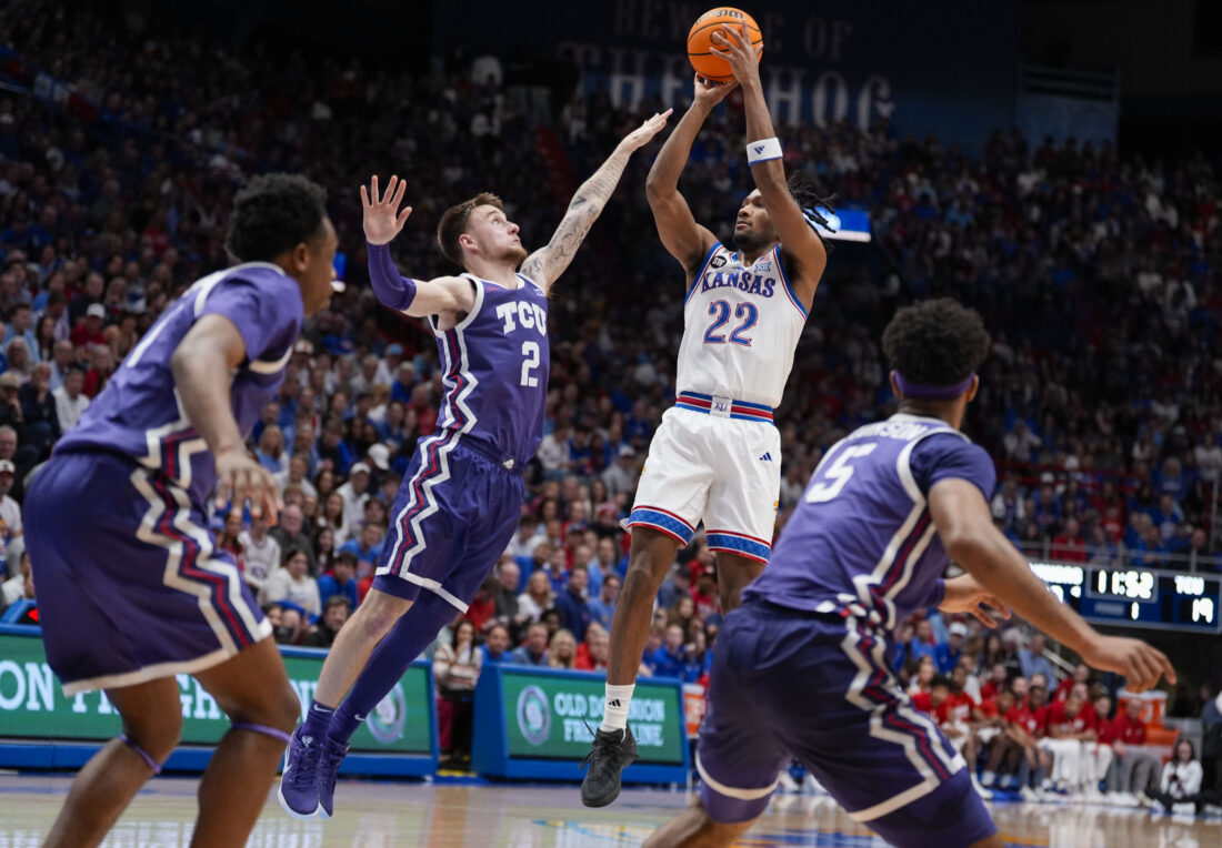 KU completes stunning comeback to beat TCU 104-100 in overtime | News, Sports, Jobs