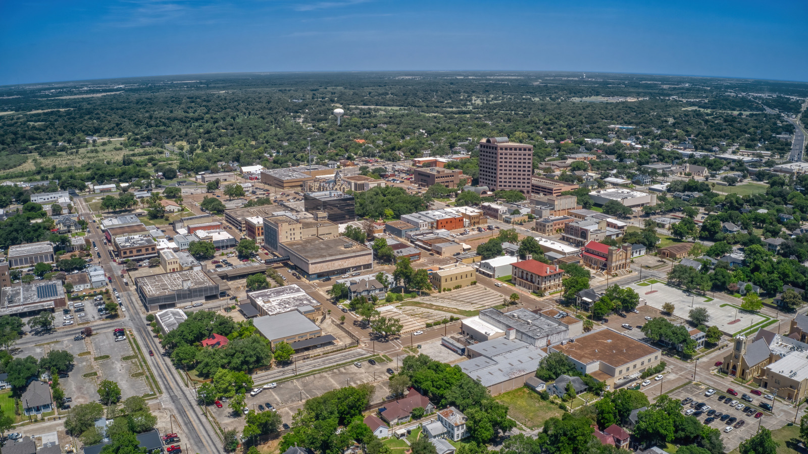 Nestled Between Houston And Corpus Christi Is Texas' Vibrant City With A Walkable Downtown