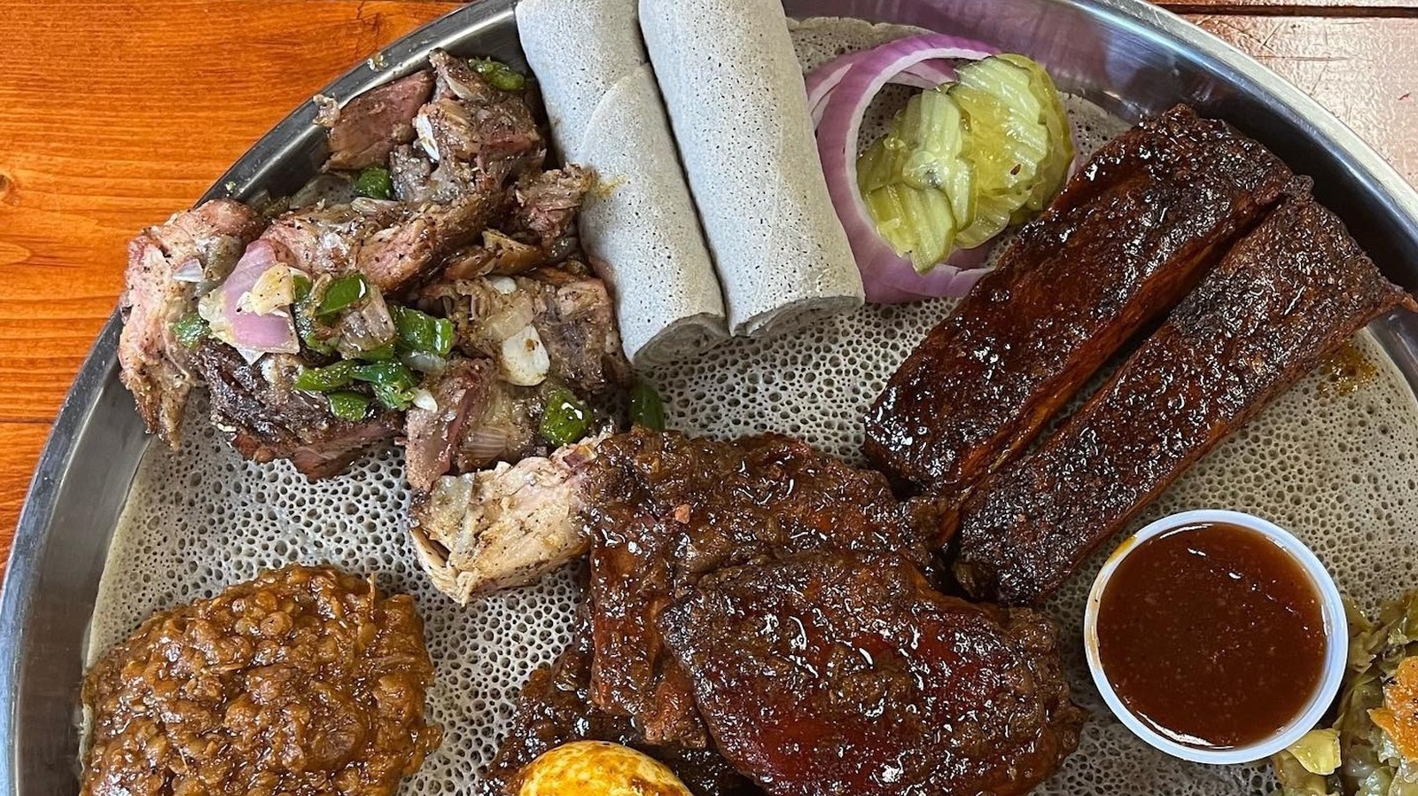 The World's First Tex-Ethiopian BBQ Joint Gets Love From Both Guy Fieri And The Michelin Guide Texas