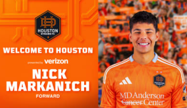 Houston Dynamo FC sign former USL Championship Player of the Year Nicholas Markanich on loan