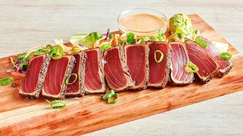 Seared pepper ahi from Outback Steakhouse