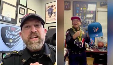 Police chiefs in Massachusetts, Texas, make friendly hat wager over Patriots playoff game