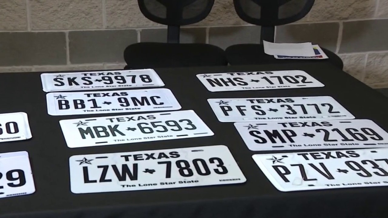 Misuse of replica license plates