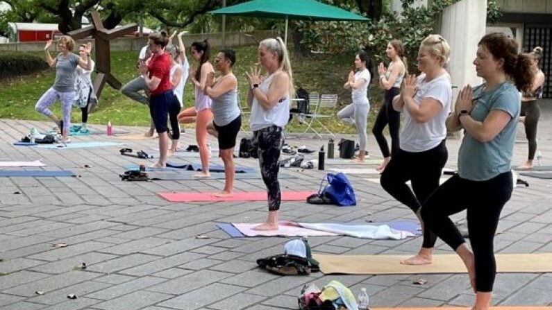 Free fitness classes Houston - Bilingual Yoga at MFAH