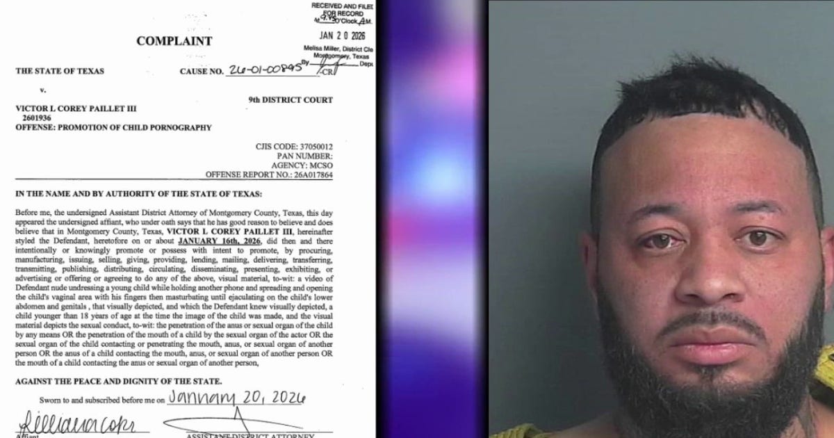 Popular influencer arrested, charged in Montgomery County child sex assault case