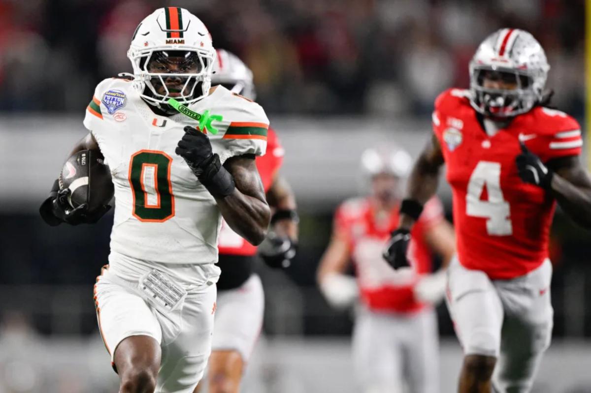 Miami stuns defending champ Ohio State to advance to CFP semis