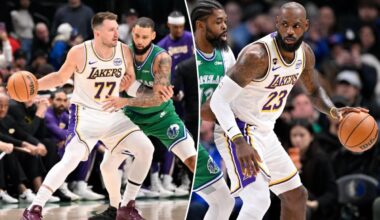 Luke Doncic, LeBron James and the Lakers beat Dallas 116-110
