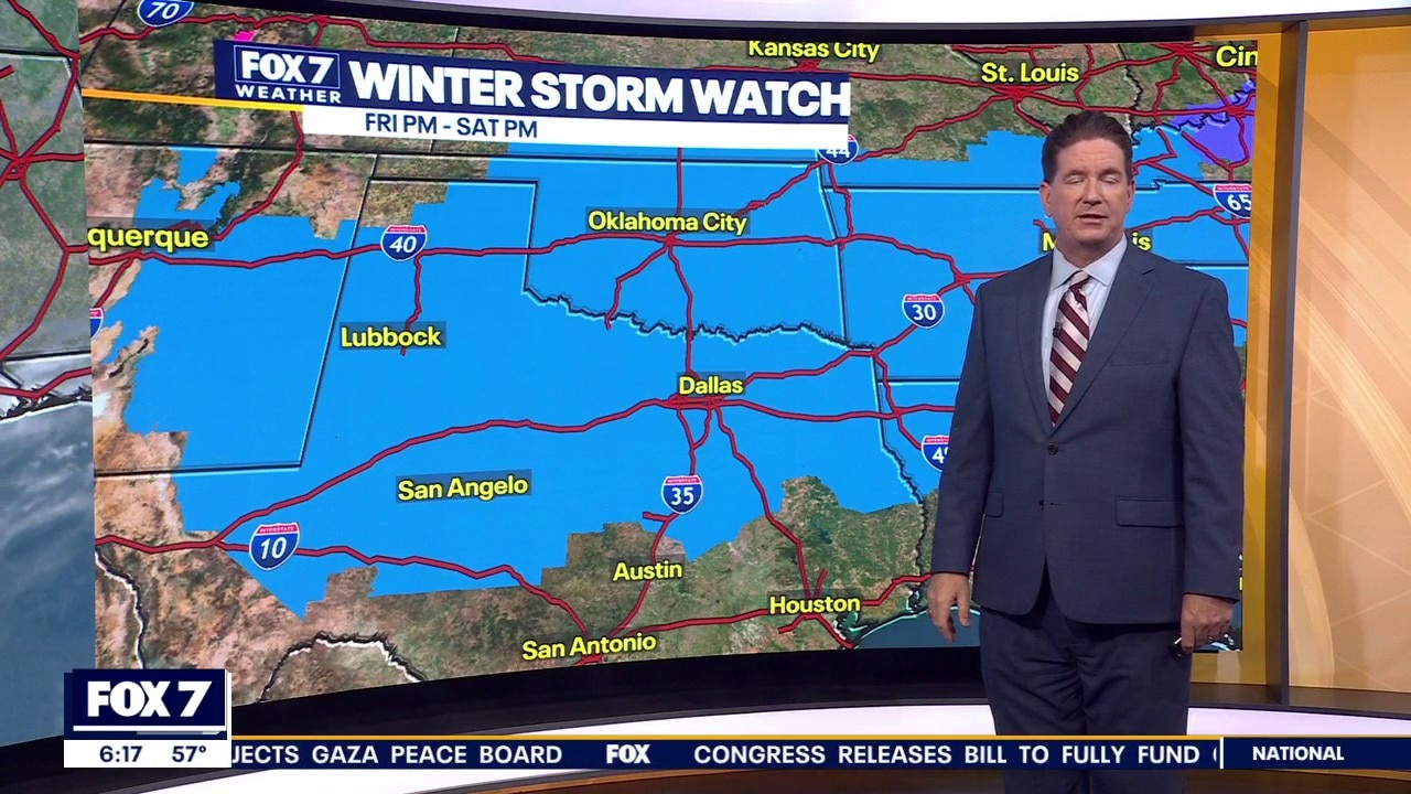 Austin weather: Winter storm watch