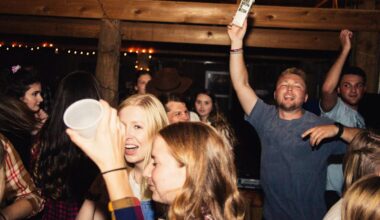 people partying