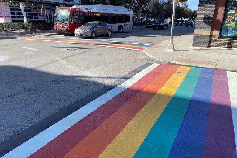 Removal of San Antonio's rainbow crosswalk is set to begin Monday.