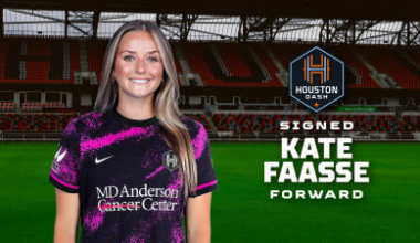 Houston Dash Sign MAC Herman Trophy Winner Kate Faasse