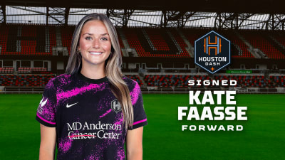 Houston Dash Sign MAC Herman Trophy Winner Kate Faasse