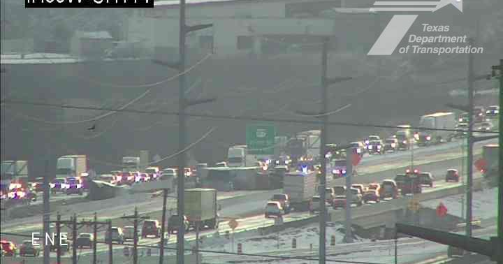 Truck hauling acid crashes in Denton County; hazmat cleanup underway