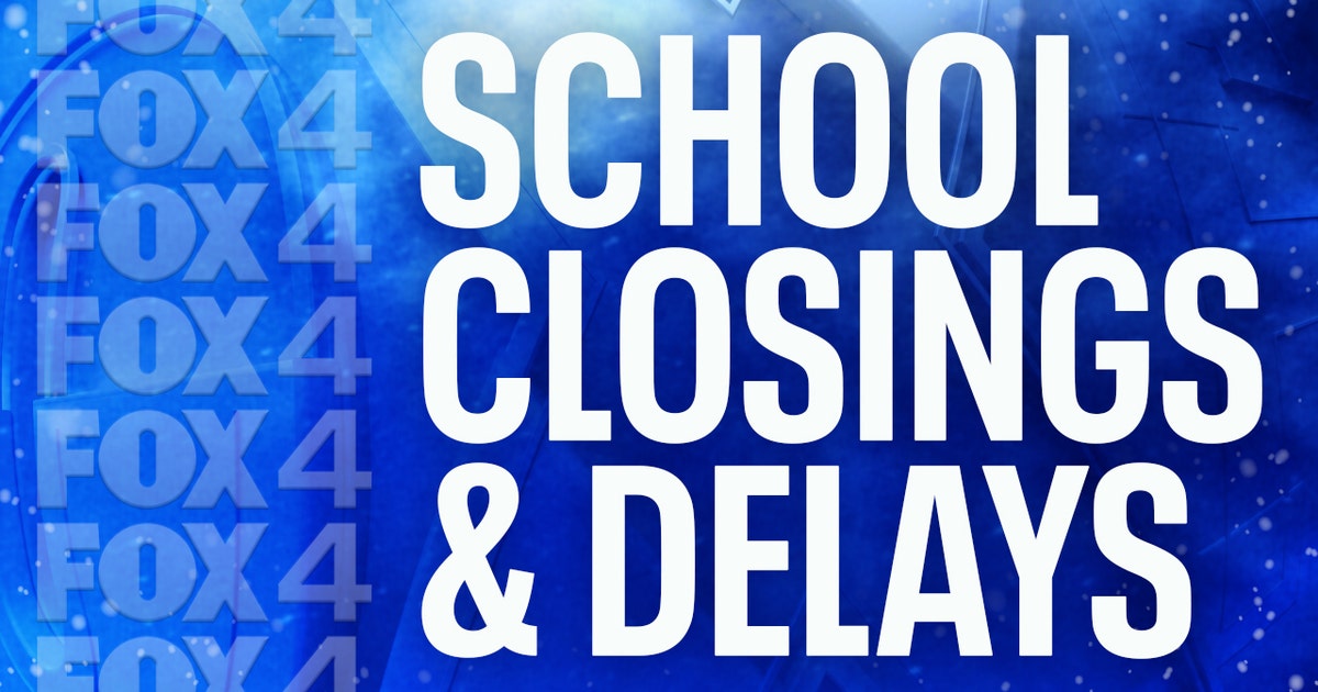 Dallas Weather: Tracking school cancellations, early dismissals