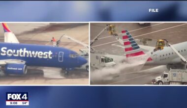 Dallas airports begin preparations for winter weather delays