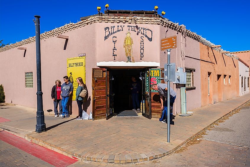 A gift shop in Mesilla, New Mexico.