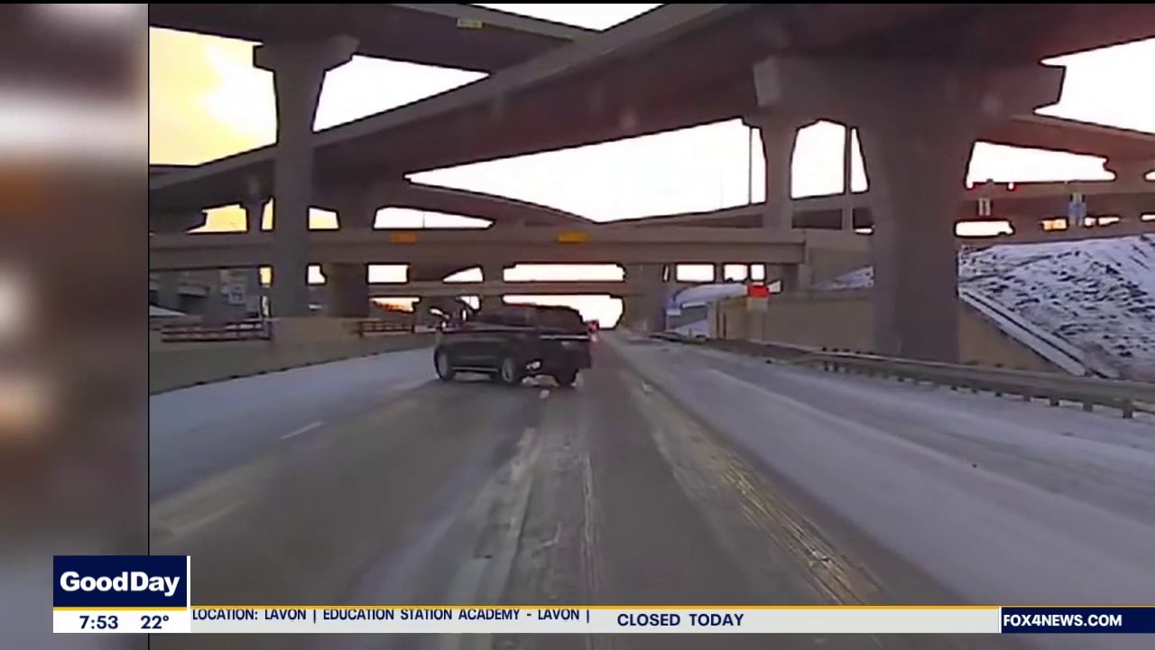 DFW Road Conditions: Why you should wait to drive today