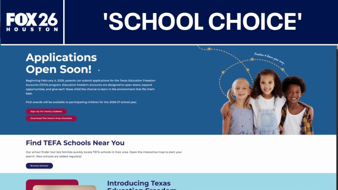 Texas school voucher applications opening soon