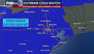 Houston weather watch: Thursday evening update