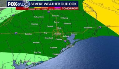 Houston weather: Cold front bringing Friday storms, cooler week
