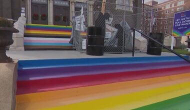 Dallas city leaders approve rainbow steps at Oak Lawn United Methodist Church for 3 years