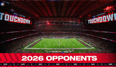 Houston Texans 2026 Opponents Revealed