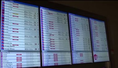 Winter storm: Dallas Love Field update at 5 a.m. for Jan. 26