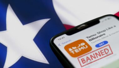 Texas bans popular Chinese apps including Shein, Temu on state-issued devices