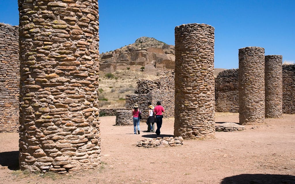 An archaeological site outside of Zacatecas