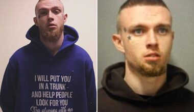 Texas fugitive Kruz Dean Wanser arrested in Margaret Pennington death probe wearing sweatshirt with chilling message