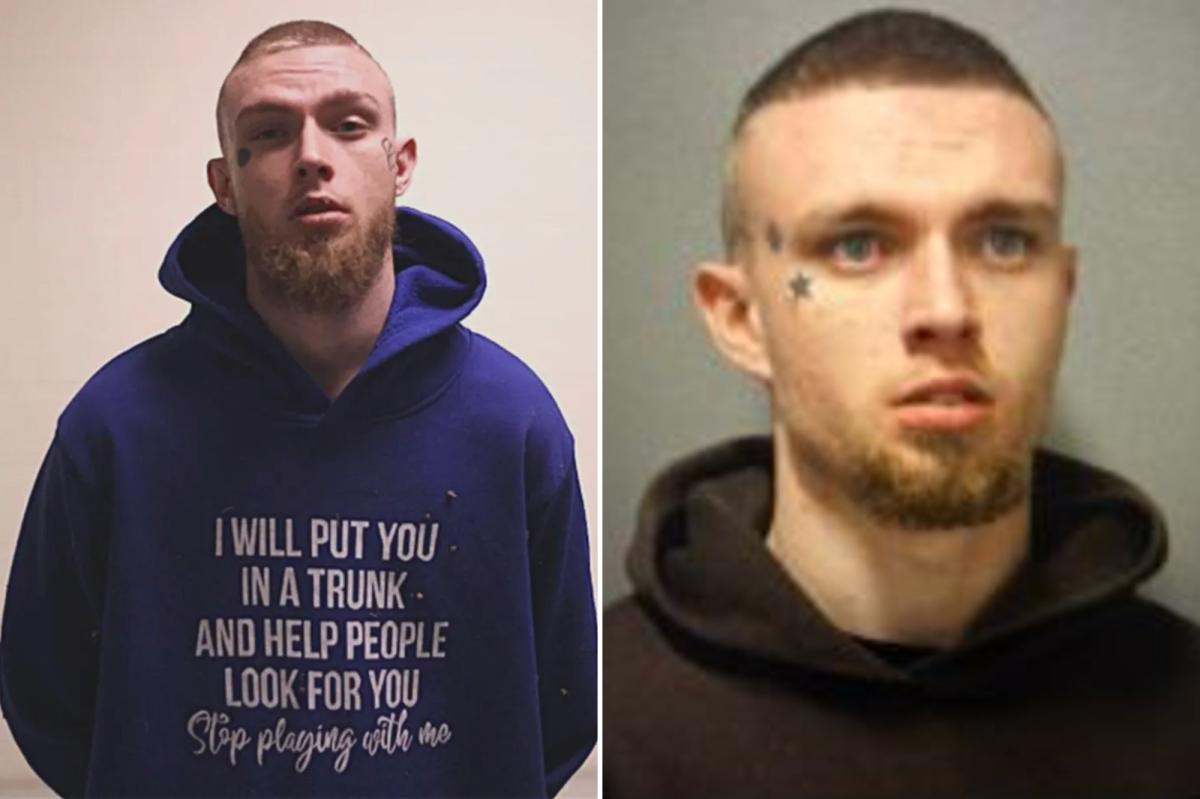 Texas fugitive Kruz Dean Wanser arrested in Margaret Pennington death probe wearing sweatshirt with chilling message