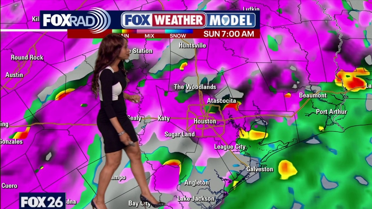 Houston winter storm watch: Jan. 22 evening forecast