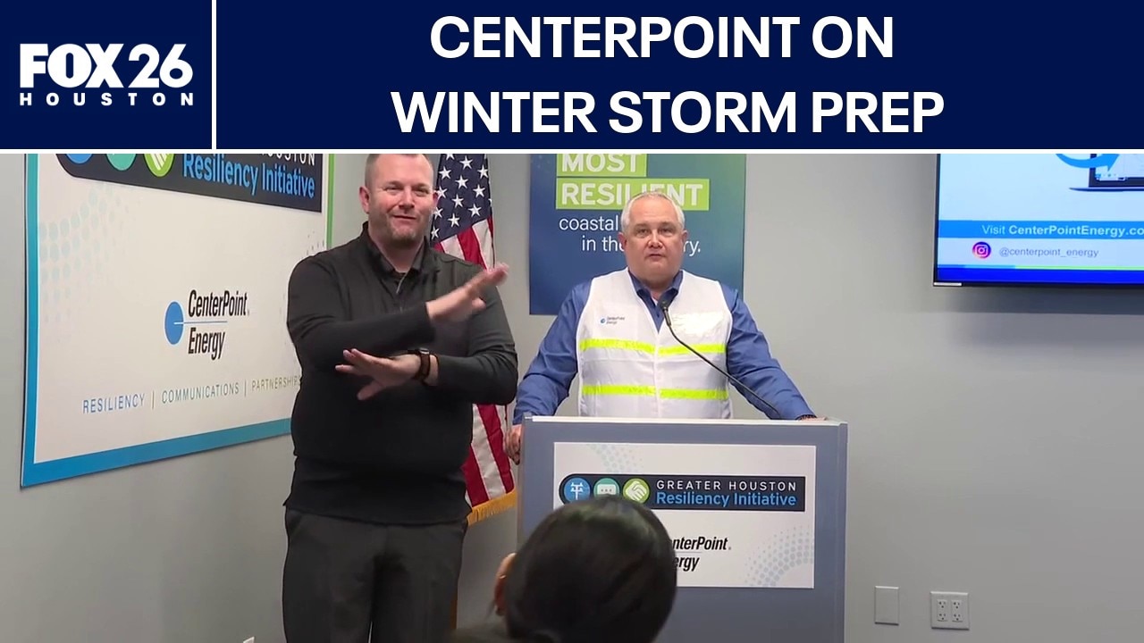 Houston winter storm: CenterPoint Energy press conference