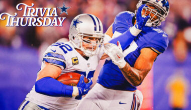 Trivia Thursday: History of Cowboys-Giants rivalry 