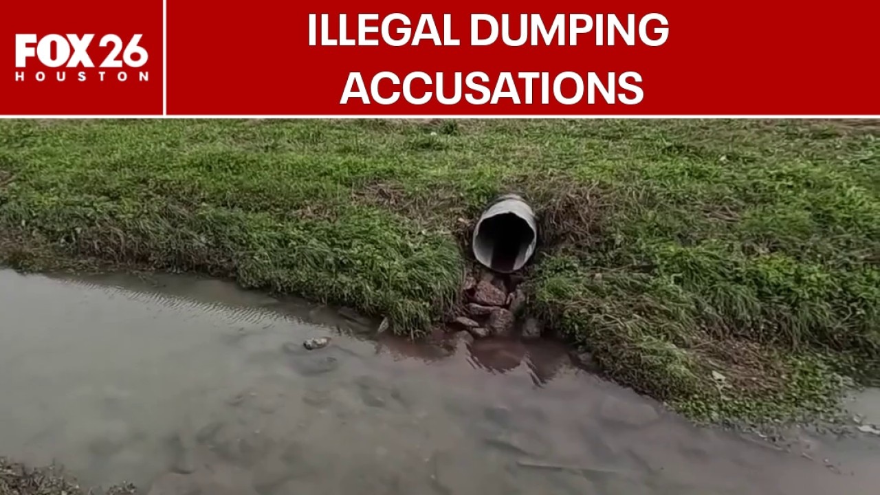  Houston facility accused of dumping sewage into waterways 