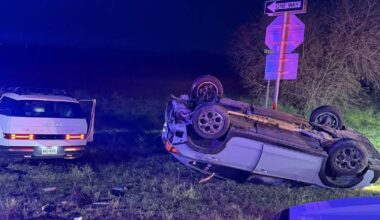 Four injured in early morning rollover crash outside of Odem