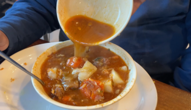 Locals chilling out on cold weather comfort foods