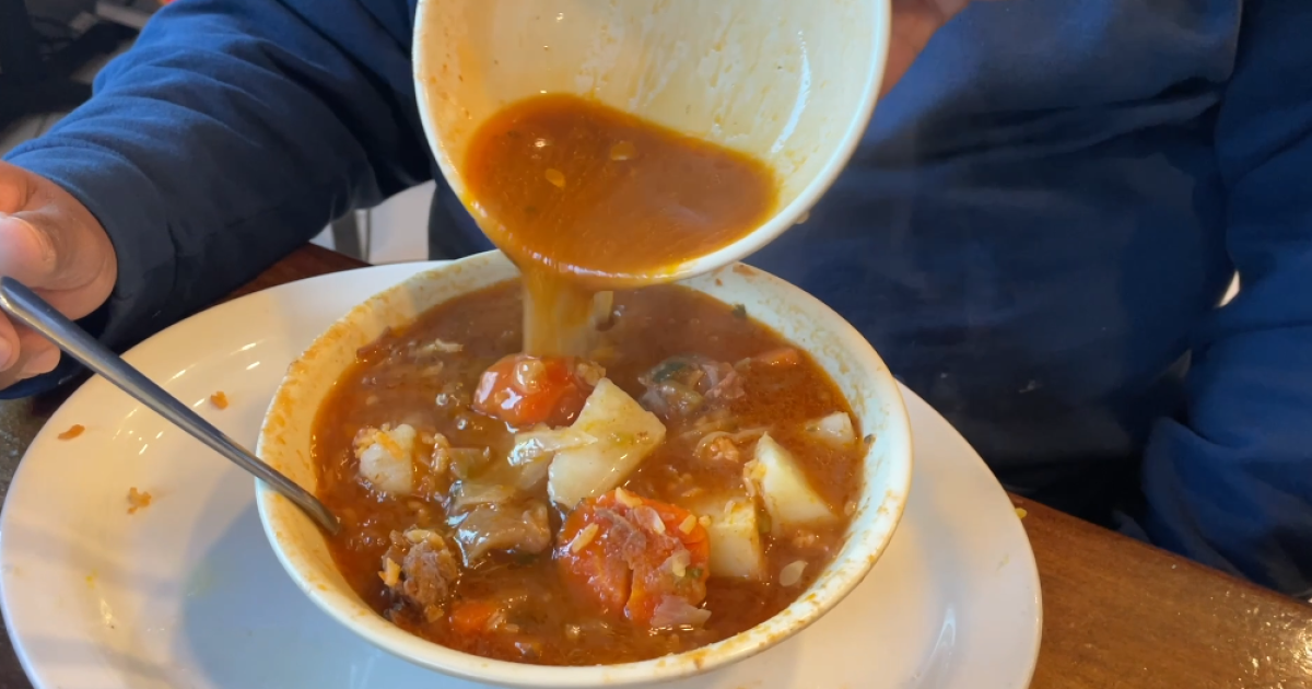 Locals chilling out on cold weather comfort foods