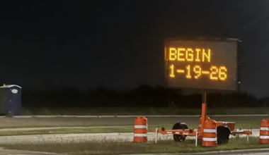 Work to close northbound lane on Yorktown Boulevard near Sun Valley Drive