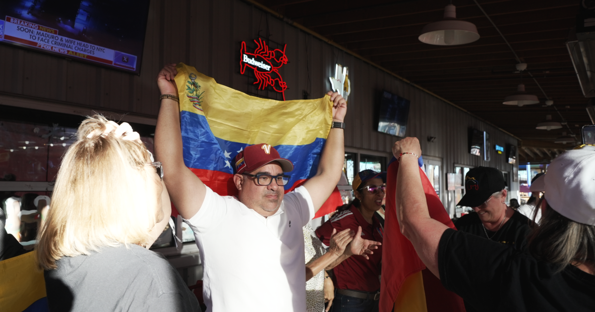 Corpus Christi's Venezuelan community celebrates capture of President Maduro
