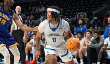 Islanders basketball falls to McNeese State 69-53, looking to rebound at UIW